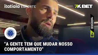 MATHEUS CUNHA COMENTA SOBRE DESEMPENHO DO CRUZEIRO NO JOGO CONTRA O ATHLETICO-PR