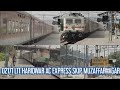 SPEEDY SKIP 02171 LTT HARIDWAR AC EXPRESS WITH KALYAN WAP 7 SKIP MUZAFFARNAGAR.