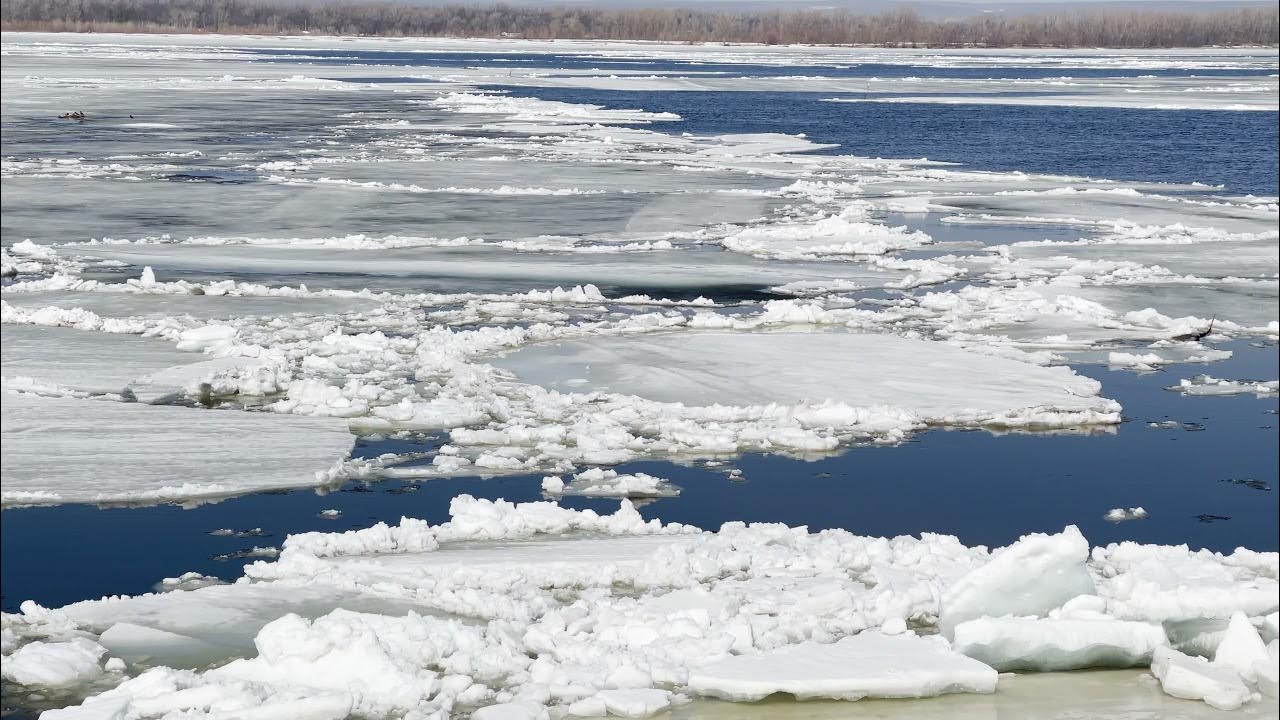 Ледоход в самаре