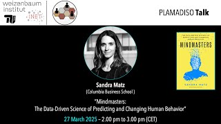 “Mindmasters: The Data-Driven Science of Predicting and Changing Human Behavior”, Sandra Matz