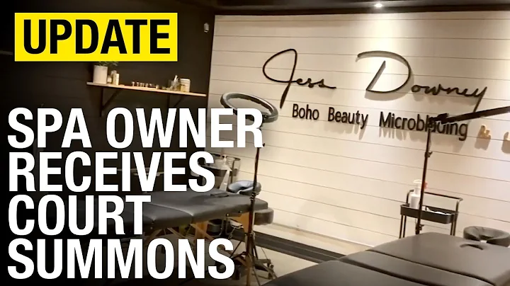 Business owner receives summons for hosting illega...