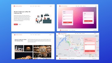Cafe Website (Tailwind Css)
