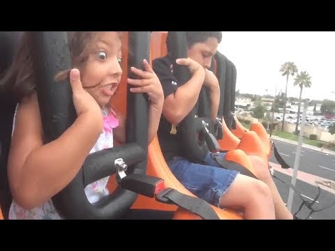 Küçük Kızın  Rollercoaster (Hız Treni) Deneyimi - Komik video