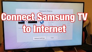 Samsung Smart TV: How to Connect to Internet WiFi (Wireless or Wired) screenshot 2