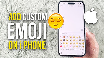 How To Add Custom Emoji on iPhone Keyboard  [New Update]