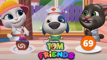Talking Tom and friends | part #69 | walkthrough | android gameplay | TomiKO funny cats
