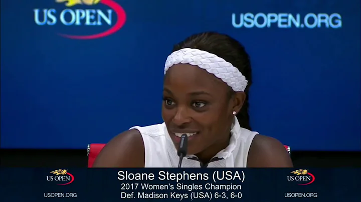 Sloane Stephens jokes that $3.7 million check insp...