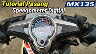 Cara Pasang Speedometer Digital di Jupiter MX 135