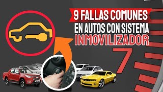 ►9 Fallas Comunes en Autos con Sistema de Llaves con Chip o Inmovilizador