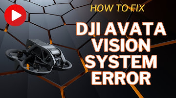 How to Fix DJI Avata Vision System Error #djiavata