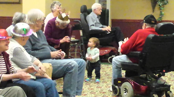 New Years Eve with Great Grandpa