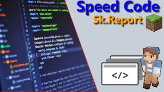 [Plugin] Speed code Skript de report