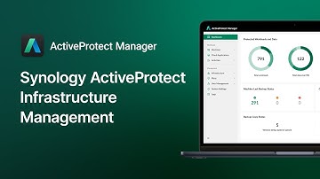 ActiveProtect: Infrastructure Management | Synology