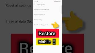 Restore Mobile Ka Complete Tarika | Phone Reset & Data Recovery Tips 2026