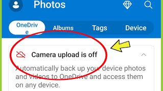 OneDrive What is Camera upload is Off Problem Solved