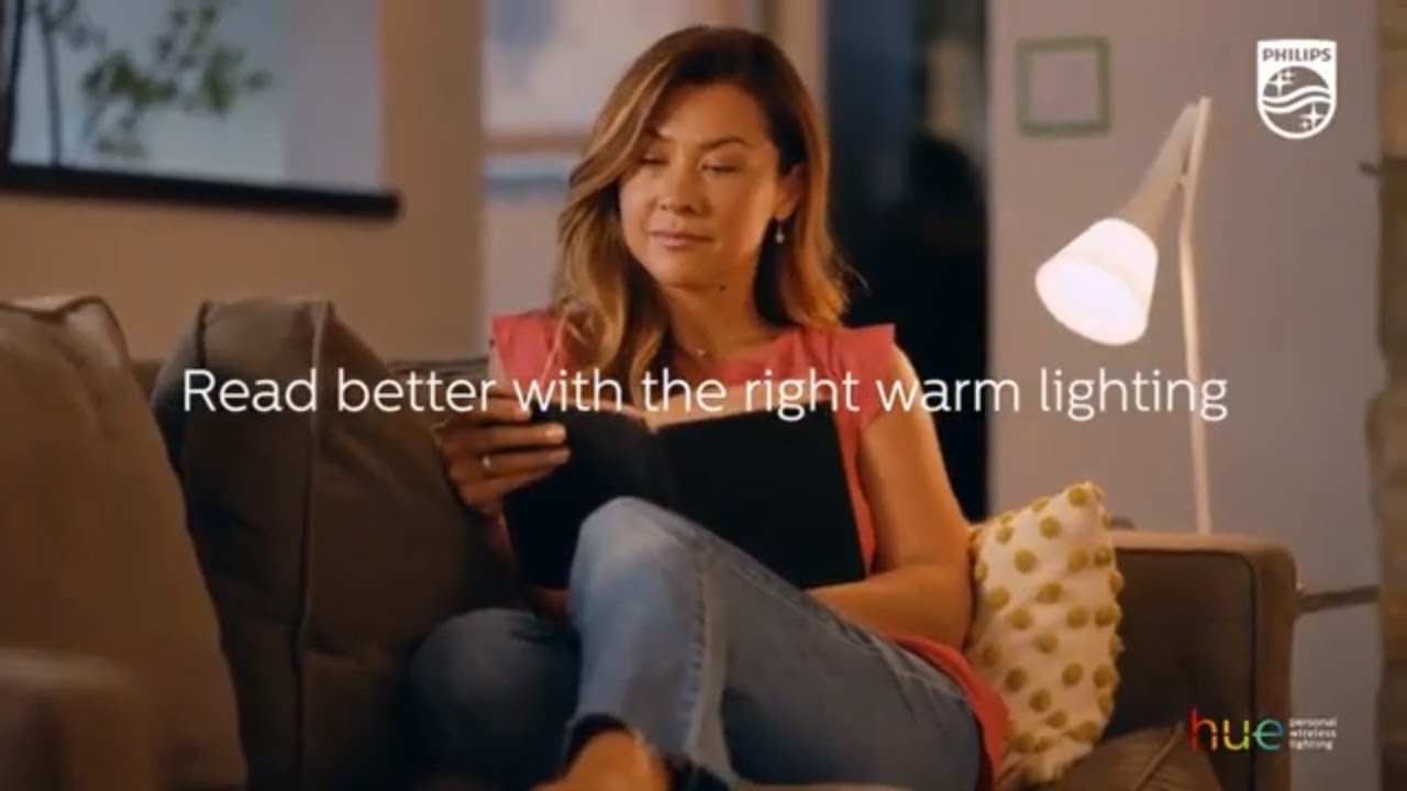 Philips Hue 4-Pack Premium Smart Light Starter Kit, 16 M colors, for most lamps & overhead lights