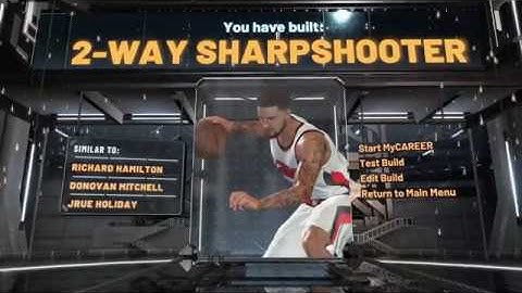 NBA 2K20 | Two-Way Sharpshooter Build + Jumpshot