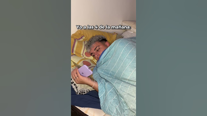 Yo intentando dormir temprano: