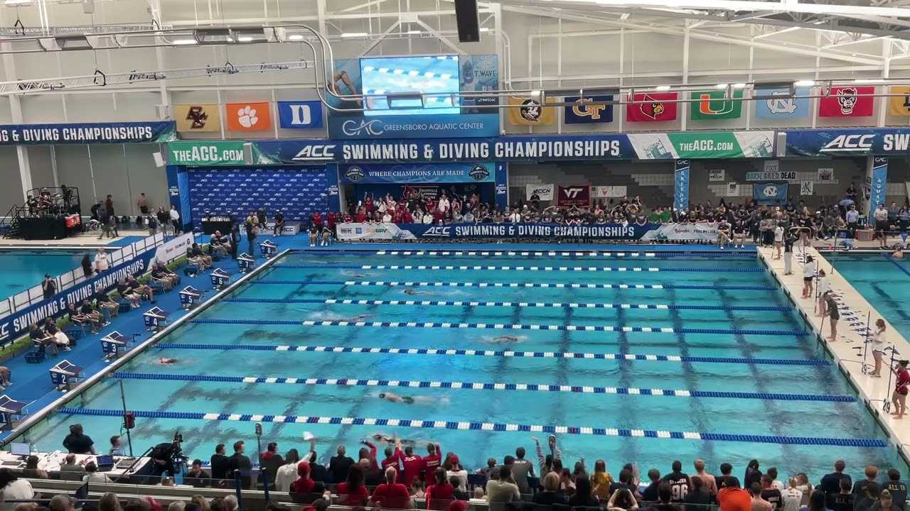 WATCH UVA Breaks American Record in 400 Freestyle Relay (ACC Day 5 Race Videos)
