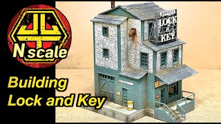 N scale Lock and Key build