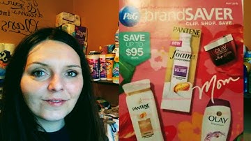 May P&G Coupon Insert Preview 2018