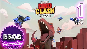 Dino Clash: Tribal War - Review 1/5, Game Play Walkthrough No Commentary 1
