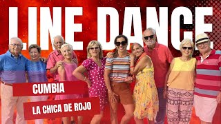 La Chica De Rojo ( Cumbia ) ★ Baile en Línea ★ Line Dance ★ Ballo di Gruppo ★ Choreo
