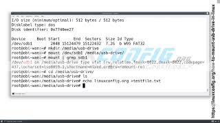 to mount drive Linux - Mount command usage