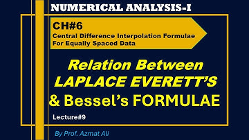 9. Relation between Bessel