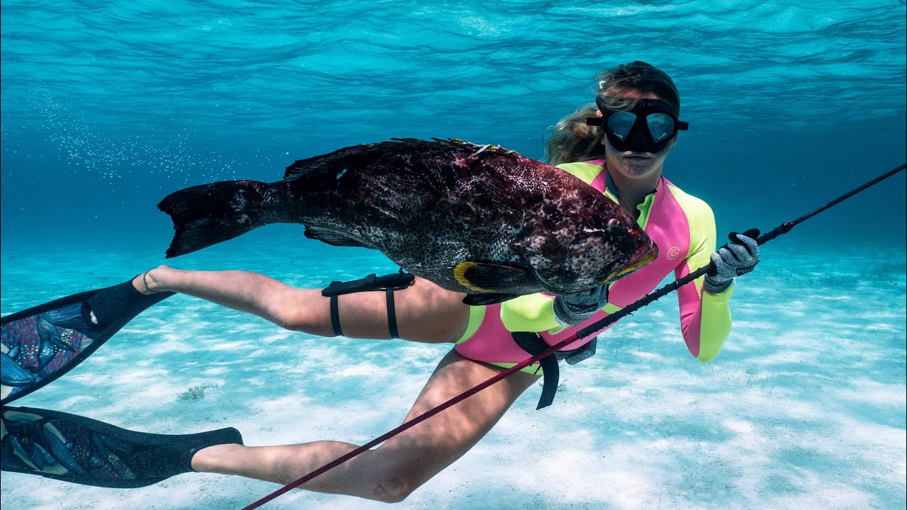 WOMENS World Record FISH!! What Does It Take To Be A MASTERS Freediver!?! [S2:E53]