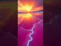 Why Do Some Lakes Have Pink Water? #facts #shortvideo #shorts