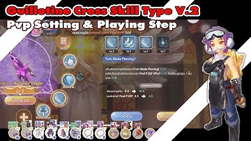 [En sub] ROX:PVP Setting & Steps to Play (2nd version) | Guillotine Cross Mix FleeType