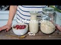 Hafermilch selber machen / Rezept pflanzliche Milch / Milchalternative