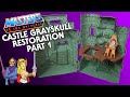 MOTU Castle Grayskull Playset Restoration Part 1/2 Mattel 1982 He-Man Masters of the Universe