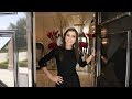 The Entry & Etched Window | Dubrow House Tour