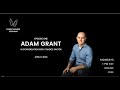 Thriving in Uncertainty Ep. 1 (GC Sessions): Adam Grant in conversation with Candice Faktor