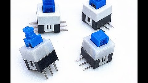 Momentary Selflock Push Button Switch