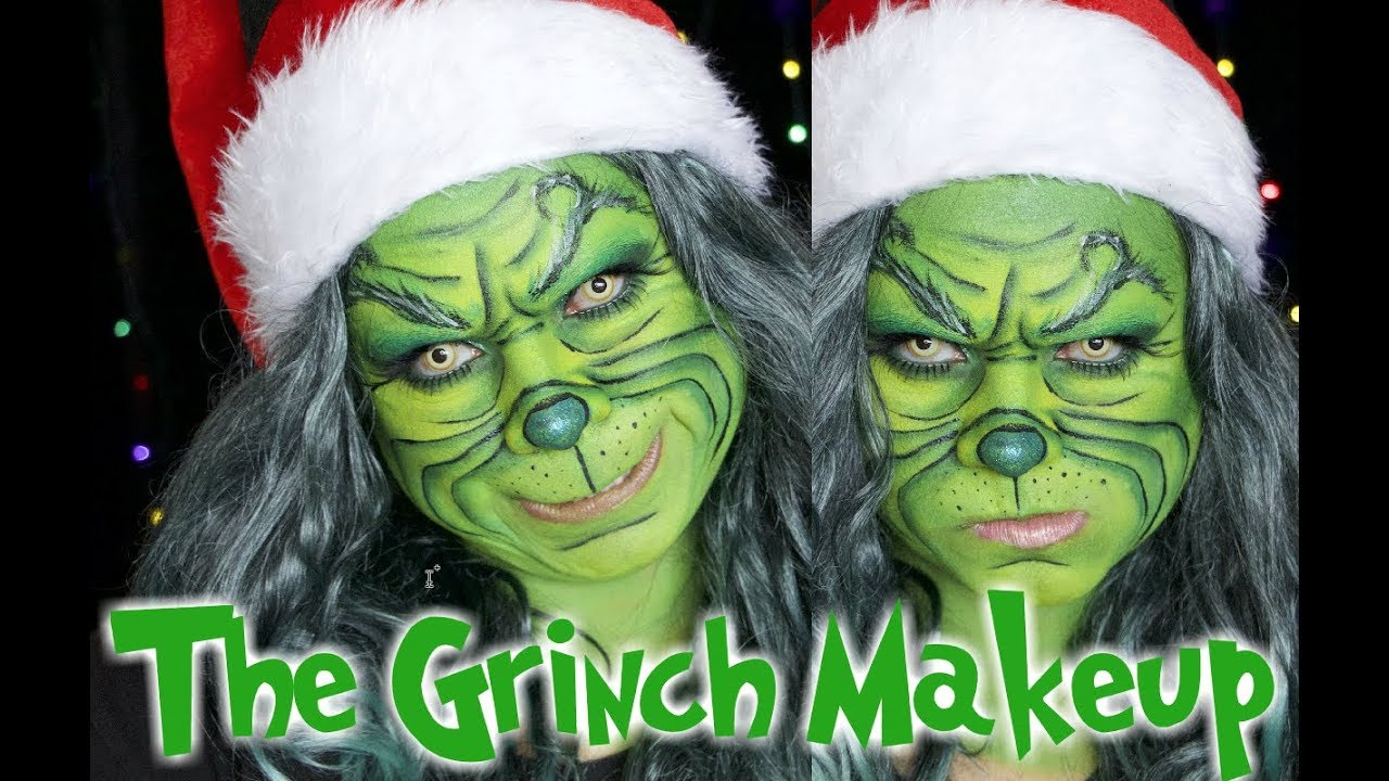 The Grinch Makeup - Step by Step, 🎆🎇 HAPPY NEW YEAR 🎇🎆 …