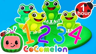 How Many Speckled Frogs? | Animal Time | CoComelon Nursery Rhymes & Kids Songs by Animal Songs with CoComelon 122,452 views 4 months ago 1 hour, 1 minute