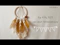 DIY- For kids, macrame dreamcatcher ◡̈ 마크라메드림캐쳐만들기 / 작은작업실마크라메