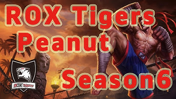 ROX Tigers Peanut Leesin Jungle vs Olaf Patch 6.19 in NA