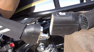 Motorcycle security?  Don't make these Rooky mistakes!  The LITELOK CORE MOTO, Motorcycle Lock.