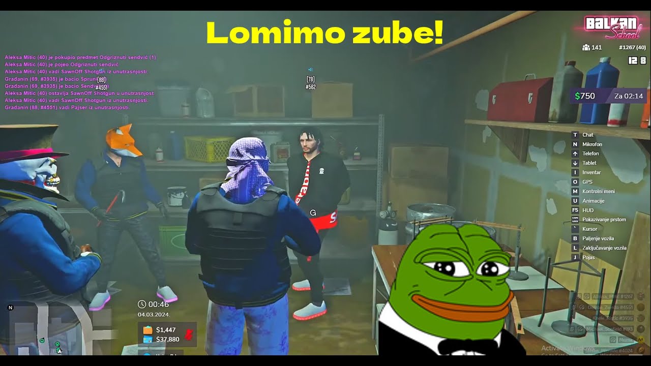 NASE PRVO OTIMANJE *napao nas FIB* | BALKAN SCHOOL RP