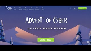 IDOR - Santa’s Little IDOR with Bonus Task | Advent of Cyber 2025 | Tryhackme