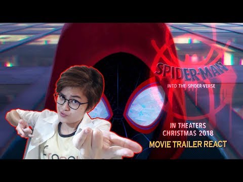 SPIDERMAN: INTO THE SPIDER VERSE Trailer {2018} - My React & Review