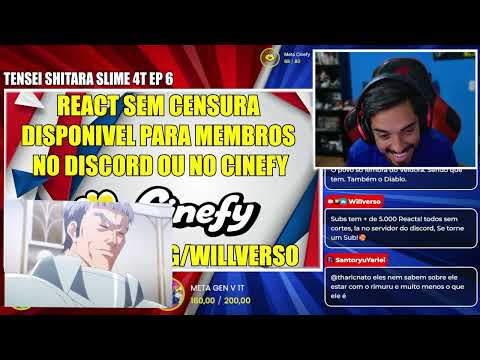 | TENSEI SHITARA SLIME EPISODIO 6 TEMPORADA 4 REACT