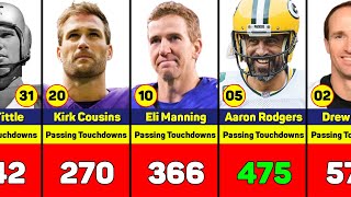 NFL Passing Touchdowns Career Leaders