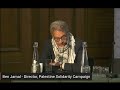 PSC Director Ben Jamal addresses the Gaza Tribunal, London 4 Sept 2025