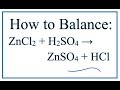 Balancing Chemical Equations Concepts