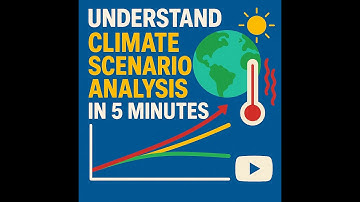 Understand Climate Scenario Analysis in 5 mins